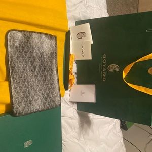 Classic Goyard Pochette Senat MM Noir